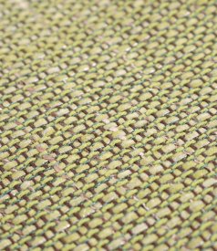 Viscose tapered skirt with silver thread