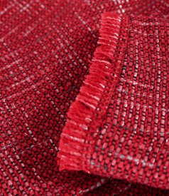 Elegant jacket made of viscose and silver thread