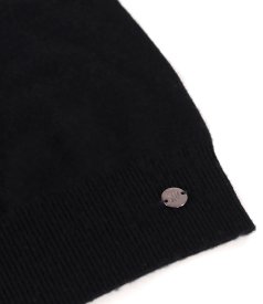 Cardigan tricotat din lana cu casmir cu nasturi pe fata