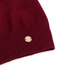 Cardigan tricotat din casmir cu nasturi aurii pe fata