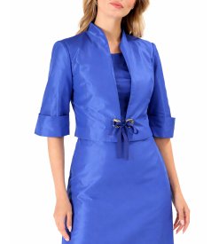 Elegant taffeta bolero
