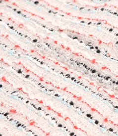 Sacou elegant din dantela cu bumbac decorat cu cristale