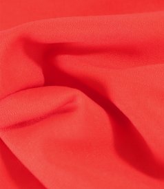 Long skirt in lightly crinkled viscose