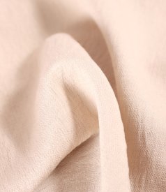 Long skirt in lightly crinkled viscose