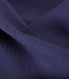 Long skirt in lightly crinkled viscose