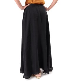 Elegant long Tencel skirt