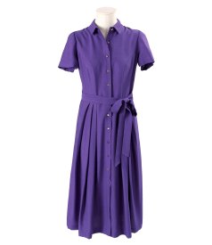 Rochie eleganta tip camasa din viscoza usor creponata