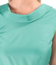Rochie de cocktail din tafta subtire