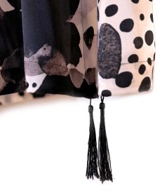 Rochie eleganta lunga din matase naturala cu slit lateral