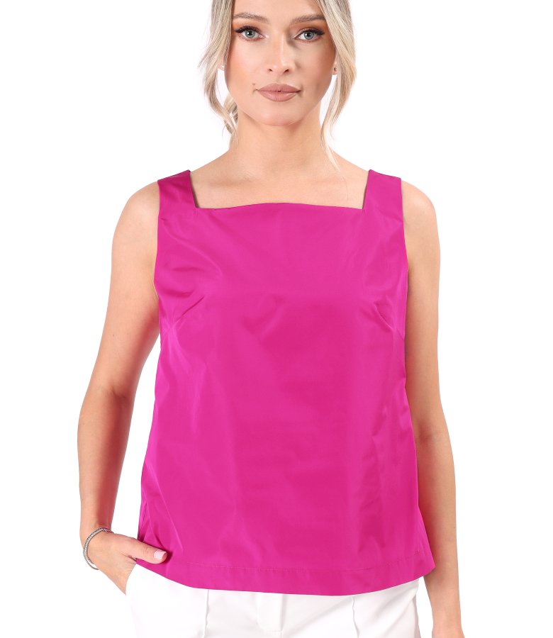Elegant blouse in lightweight taffeta