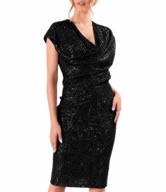 Evening dress made of sequins
