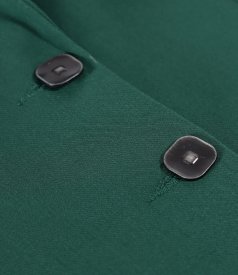 Sacou office din stofa elastica cu viscoza si tencel