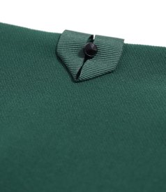 Fusta office din stofa elastica cu viscoza si tencel