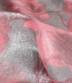 Bluza eleganta din organza plina de viscoza cu efect metalizat