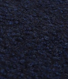 Sacou office din bucle cu lana si alpaca