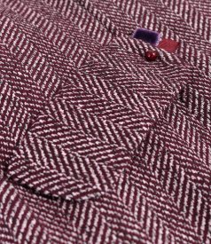 Office dress in a viscose and cotton blend