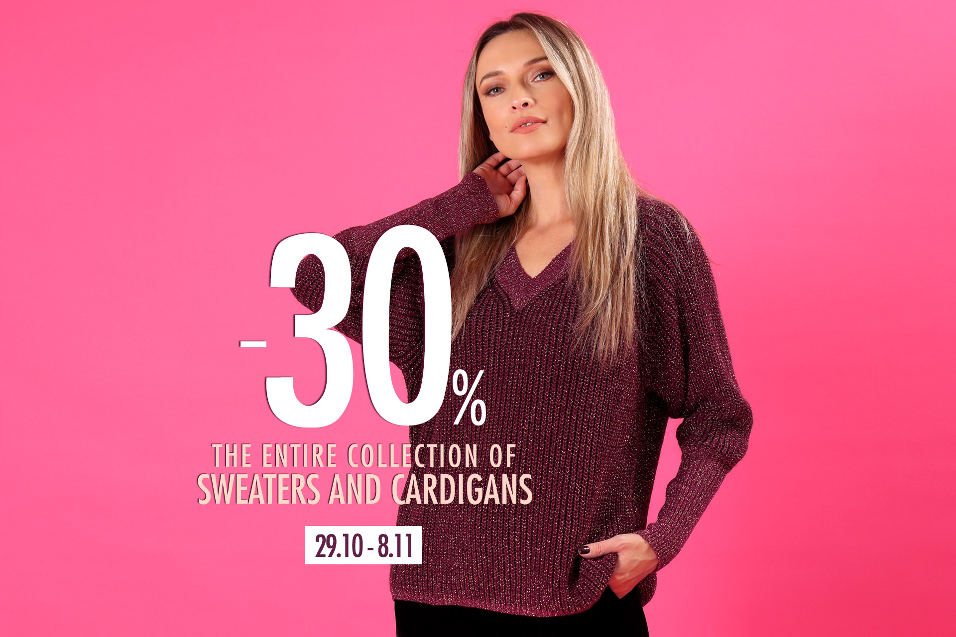 <span style='display:none'>Black Friday - 30% sweaters and cardigans</span>